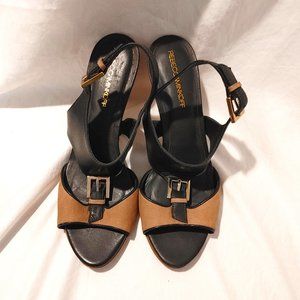 Rebecca Minkoff Leather Heels/Sandals/Slingbacks